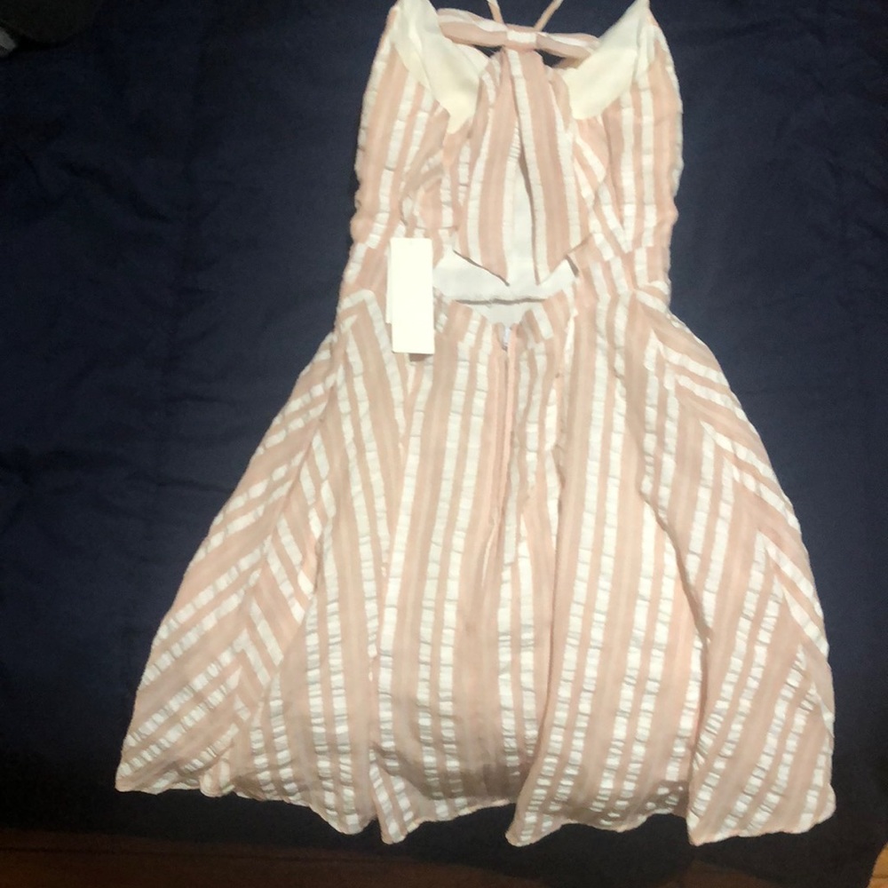 Pink/white dress size 3